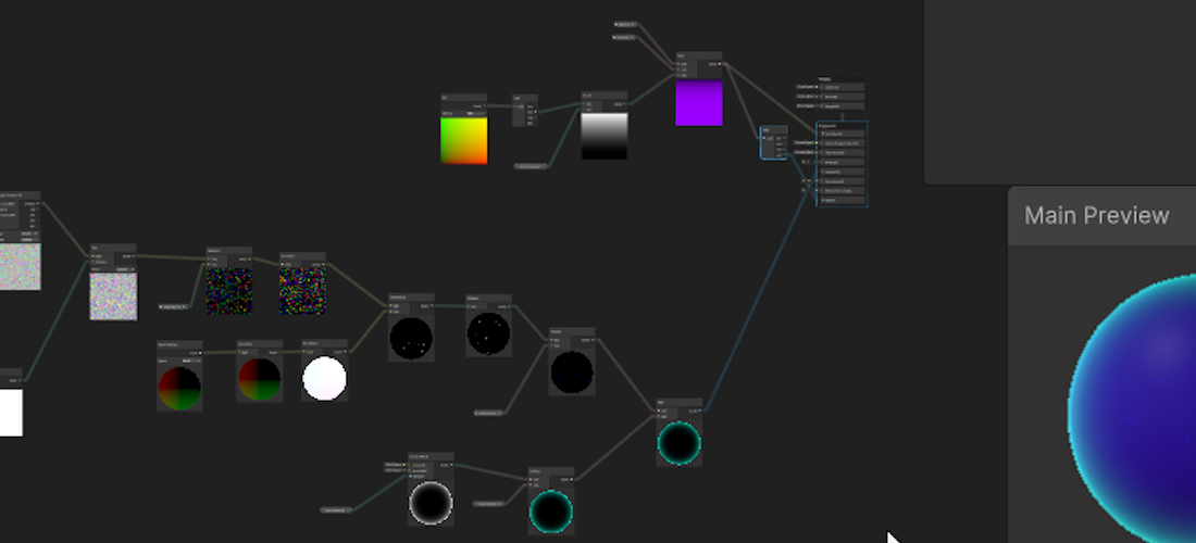 A poorly cropped screenshot of Unity's shader graph