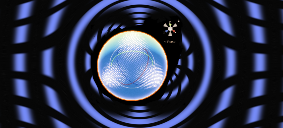 The aforementioned debug texture being pr0ojected at an oddly consistent angle